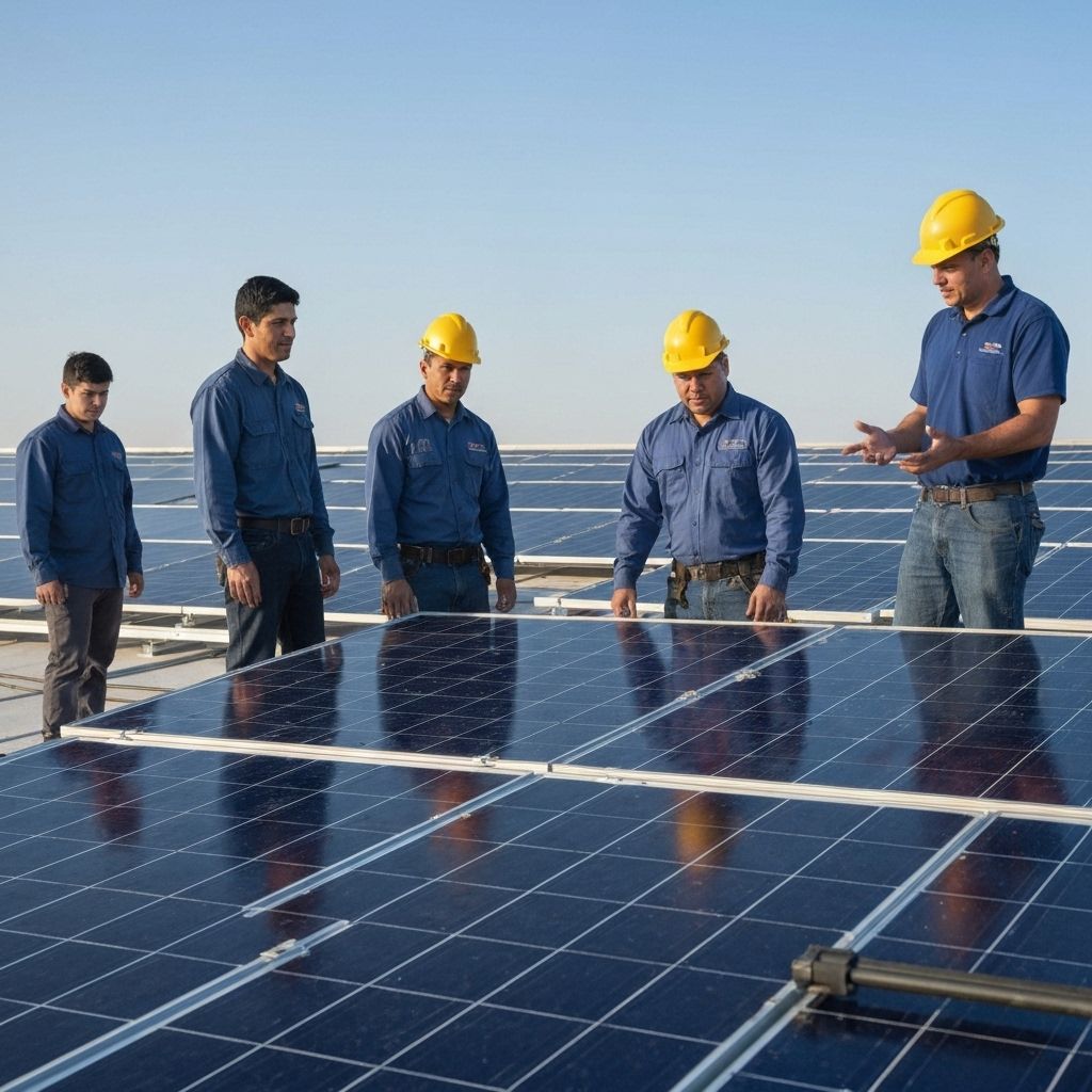 Solar Installation Training Workshop